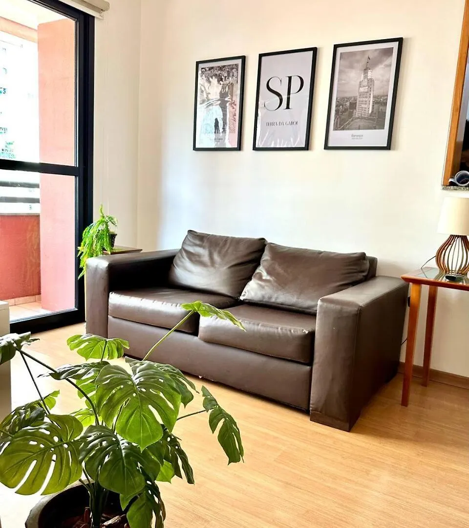 סאו פאולו Apto Berrini-Faria Lima I 2 Quartos, Vaga E Lazer Completo